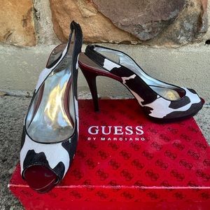 Guess Cow Hide Heels